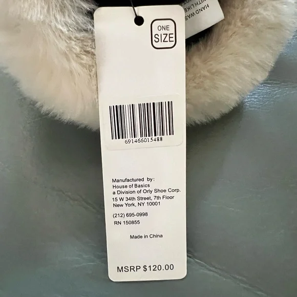 NWT Beautiful ADRIENNE LANDAU Soft FLUFFY Warm COZY Creamy EAR MUFFS - Picture 4 of 13